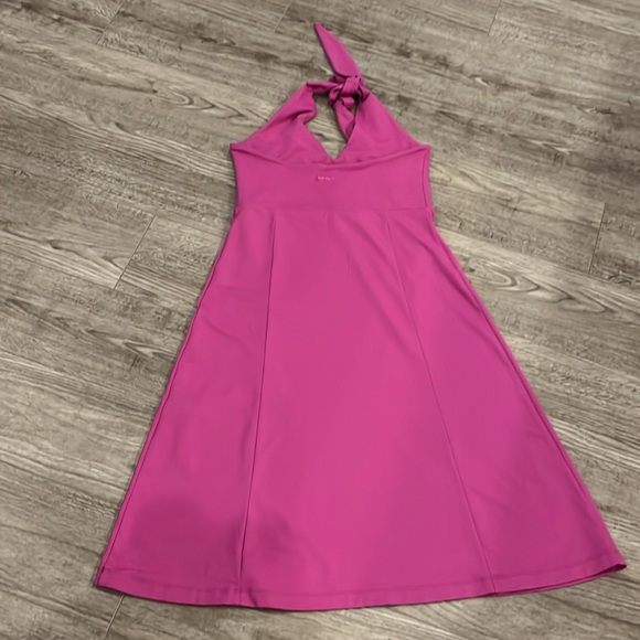 PATAGONIA Morning Glory Halter Dress FUSCHIA - Picture 2 of 7